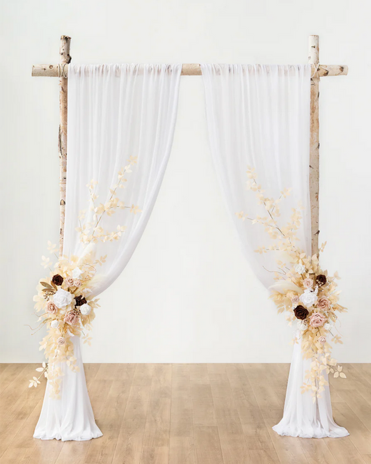 Aphrodite Collection - Arbour Floral Swag & Drape Set