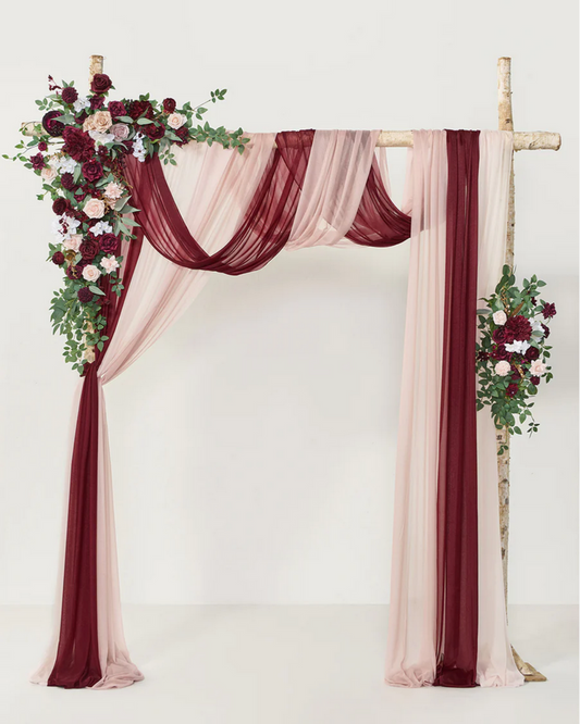 Hestia Collection - Arbour Floral Swag & Drape Set